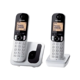 Panasonic KX-TGC212SPS Teléfono Fijo Inalámbrico Duo Digital (LCD 1,6″)