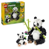 LEGO Creator 3 en 1 Fauna Salvaje: Familia de Pandas de Juguete