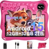 Tablet Para Niños 9 Pulgadas Android 15 Gemini AI, 12GB RAM+32GB ROM(TF 1TB)