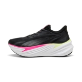 PUMA Maxima Pro – Tenis Unisex para Correr, Color Negro y Plateado