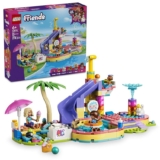 LEGO Friends Día Divertido en el Parque Acuático – Juguete en Miniatura con Tobogán