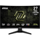 MSI mag 275CF X24 de 27″ Monitor Gaming FHD 1500R, 1920 x 1080 Rapid VA